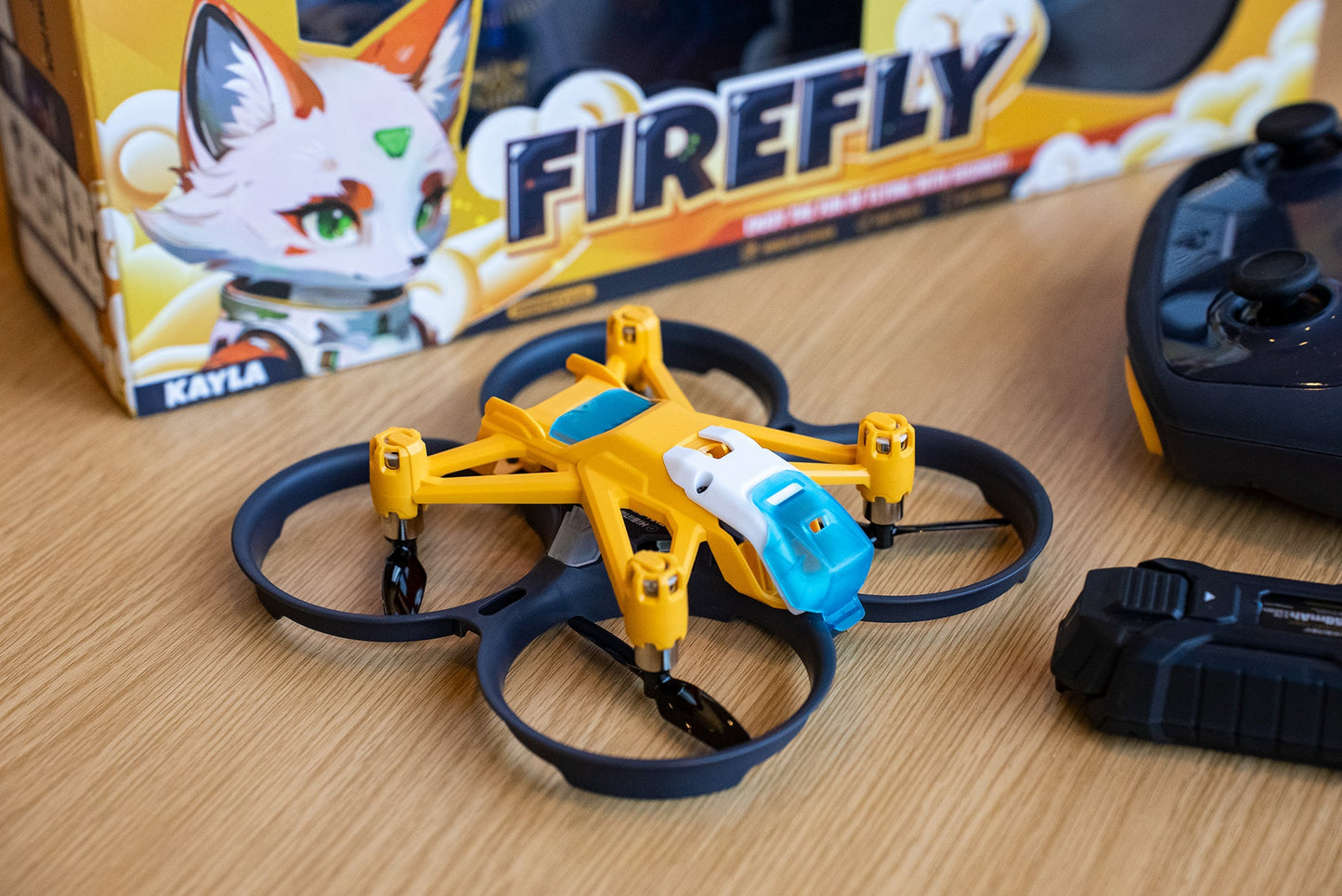DIY-Friendly Lightweight FPV Toy Drone with App Control